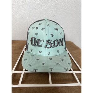 Dale Brisby Ol Son Trucker Hat Rodeo Time Western Cowboy Bull Print Snapback Cap